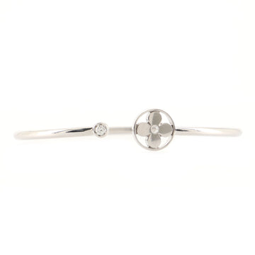 Louis Vuitton Idylle Blossom Twist Cuff Bracelet 18K White Gold with Diamond