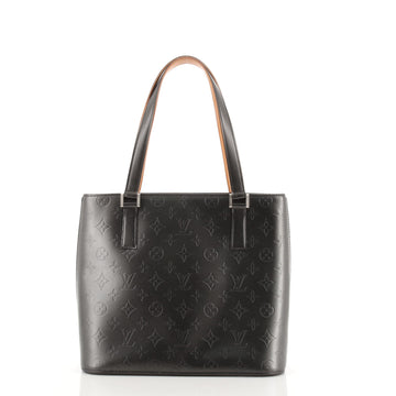 Louis Vuitton Mat Stockton Handbag Monogram Vernis