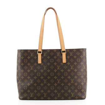 Louis Vuitton Luco Handbag Monogram Canvas