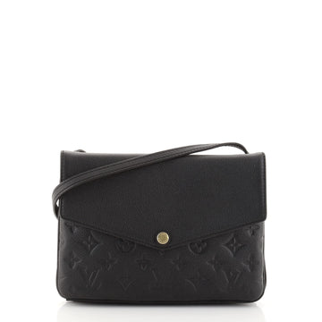 Louis Vuitton Twice Handbag Monogram Empreinte Leather