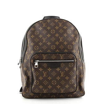 Louis Vuitton Josh Backpack Macassar Monogram Canvas