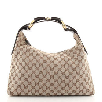 Gucci Horsebit Hobo GG Canvas Medium