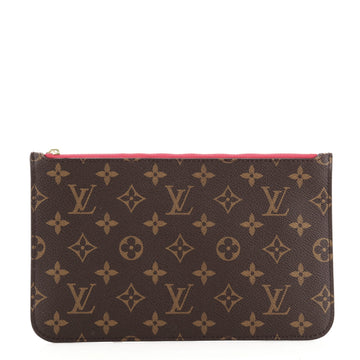 Louis Vuitton Neverfull Pochette Monogram Canvas Large
