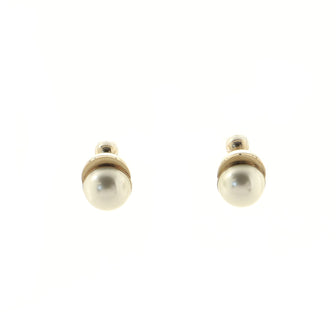 Tribales Stud Earrings Faux Pearls