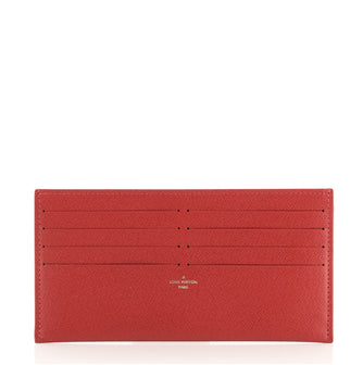 Louis Vuitton Felicie Card Holder Insert Leather