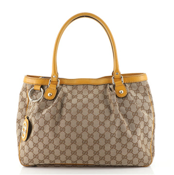Gucci Sukey Top Handle Tote GG Canvas Medium