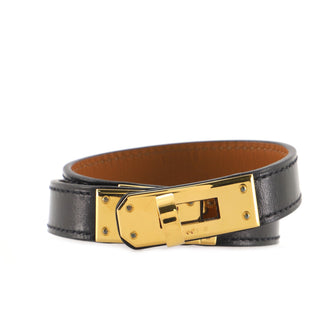 Hermes Kelly Double Tour Bracelet Leather