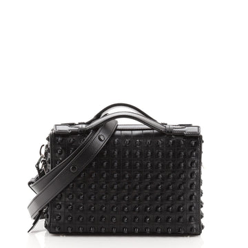 Tod's Gommino Shoulder Bag Stitched Knotted Leather Mini