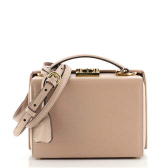Mark Cross Grace Box Bag Leather Large
