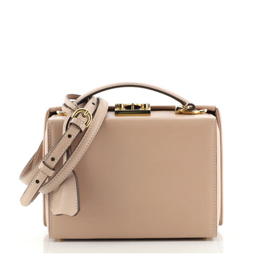 Mark Cross Grace Box Bag Leather Large