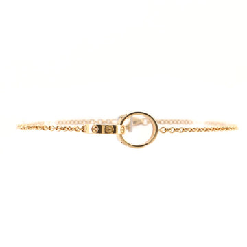 Cartier Love Interlocking Necklace 18K Rose Gold