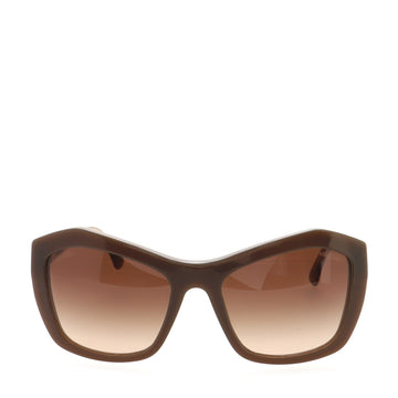 Chanel Lace Effect Butterfly Sunglasses Acetate