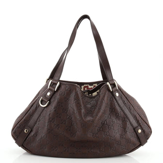 Gucci Abbey Shoulder Bag Guccissima Leather Medium