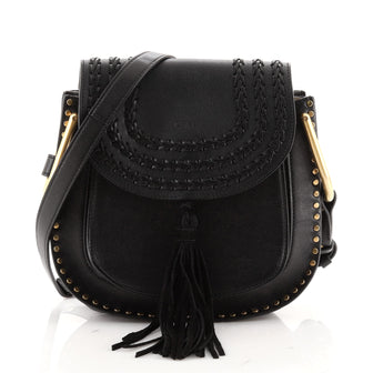 Chloe Hudson Handbag Whipstitch Leather Medium