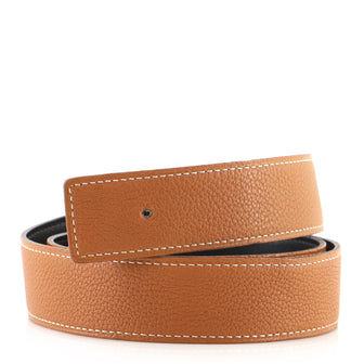 Hermes Reversible Belt Strap Leather Medium