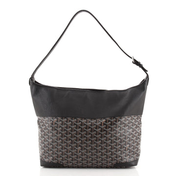 Goyard Grenadine Hobo Coated Canvas with Leather