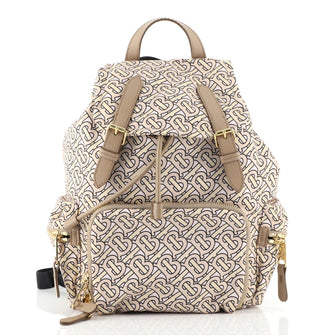 Burberry Rucksack Backpack TB Monogram Nylon Medium