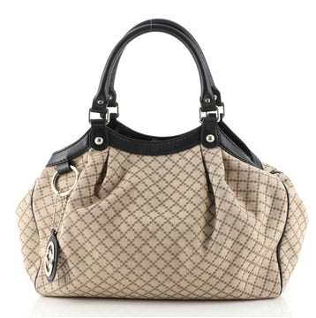 Gucci Sukey Tote Diamante Canvas Medium