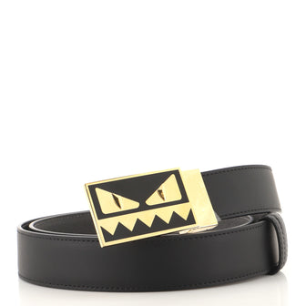 Fendi Monster Reversible Belt Leather Medium