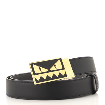 Fendi Monster Reversible Belt Leather Medium