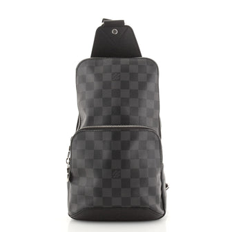 Louis Vuitton Avenue Sling Bag Damier Graphite