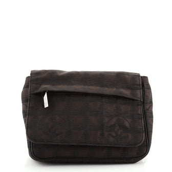 Chanel Travel Line Flap Waist Bag Nylon Medium
