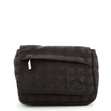 Chanel Travel Line Flap Waist Bag Nylon Medium