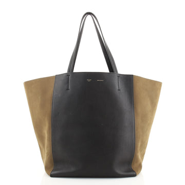 Celine Phantom Cabas Tote Leather and Suede Medium