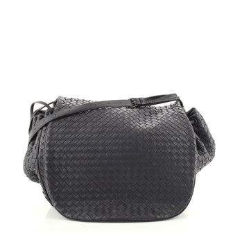 Bottega Veneta Flap Messenger Bag Intrecciato Nappa Medium