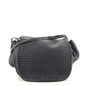 Bottega Veneta Flap Messenger Bag Intrecciato Nappa Medium
