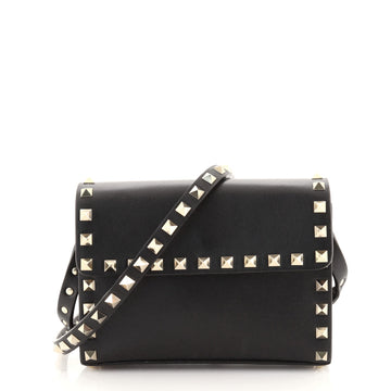 Valentino Rockstud Flap Crossbody Bag Leather Small