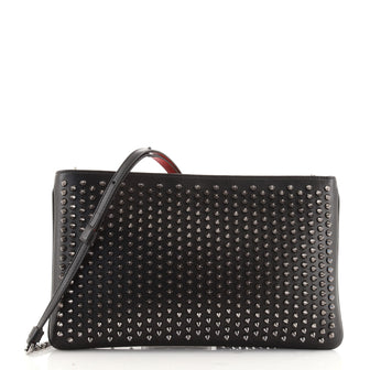 Christian Louboutin Loubiposh Clutch Spiked Leather