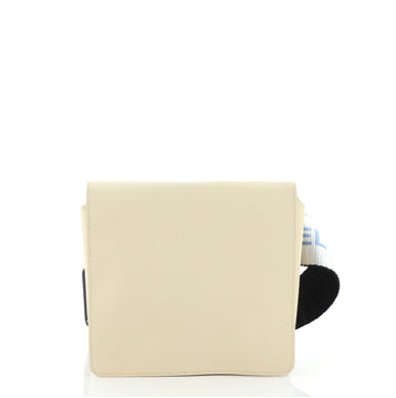 Chanel Vintage Square Flap Waist Bag Nylon Small
