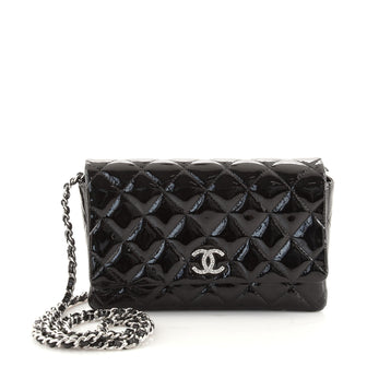 Chanel Brilliant Wallet on Chain Quilted Patent
