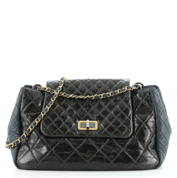 Chanel Accordion Reissue Flap Bag Quilted Calfskin Maxi