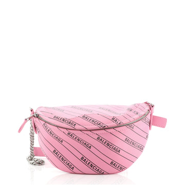 Balenciaga Souvenir Belt Bag Printed Leather XXS