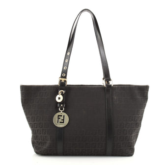 Fendi Superstar Tote Zucchino Canvas Large