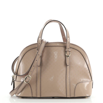 Gucci Nice Top Handle Bag Microguccissima Patent Small