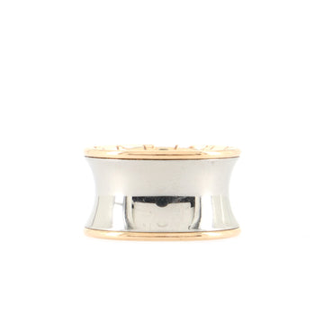 Bvlgari B.Zero1 Anish Kapoor Band Ring 18K Yellow Gold and Stainless Steel
