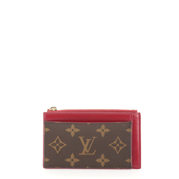 Louis Vuitton Zipped Card Holder NM Monogram Canvas