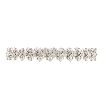 Tiffany & Co. Schlumberger Lynn Bracelet Platinum with Diamonds