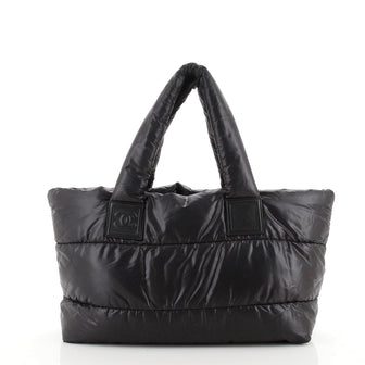 Chanel Coco Cocoon Reversible Tote Quilted Nylon Medium