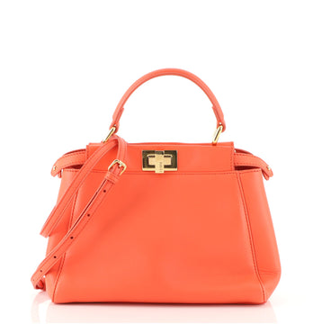 Fendi Peekaboo Bag Leather Mini