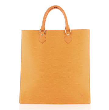 Louis Vuitton Sac Plat Handbag Epi Leather GM