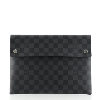 Louis Vuitton Pochette Alpha Triple Damier Graphite