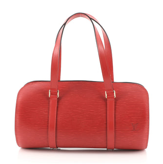 Louis Vuitton Soufflot Handbag Epi Leather
