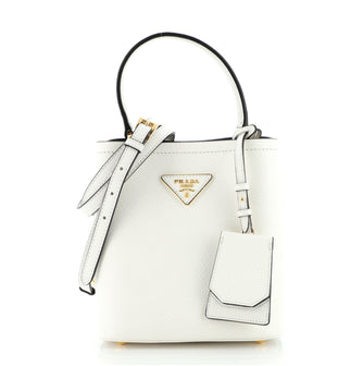 Prada Panier Bucket Bag Saffiano Leather Small