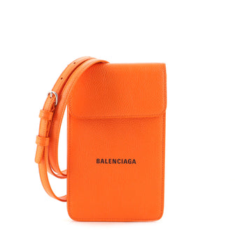 Balenciaga Cash Phone and Card Holder Leather