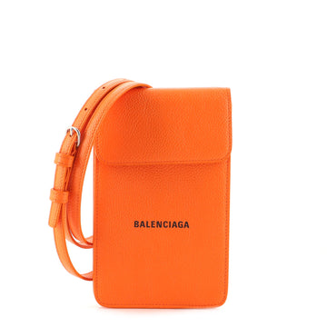Balenciaga Cash Phone and Card Holder Leather