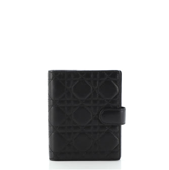 Christian Dior Ring Agenda Cover Cannage Quilted Lambskin